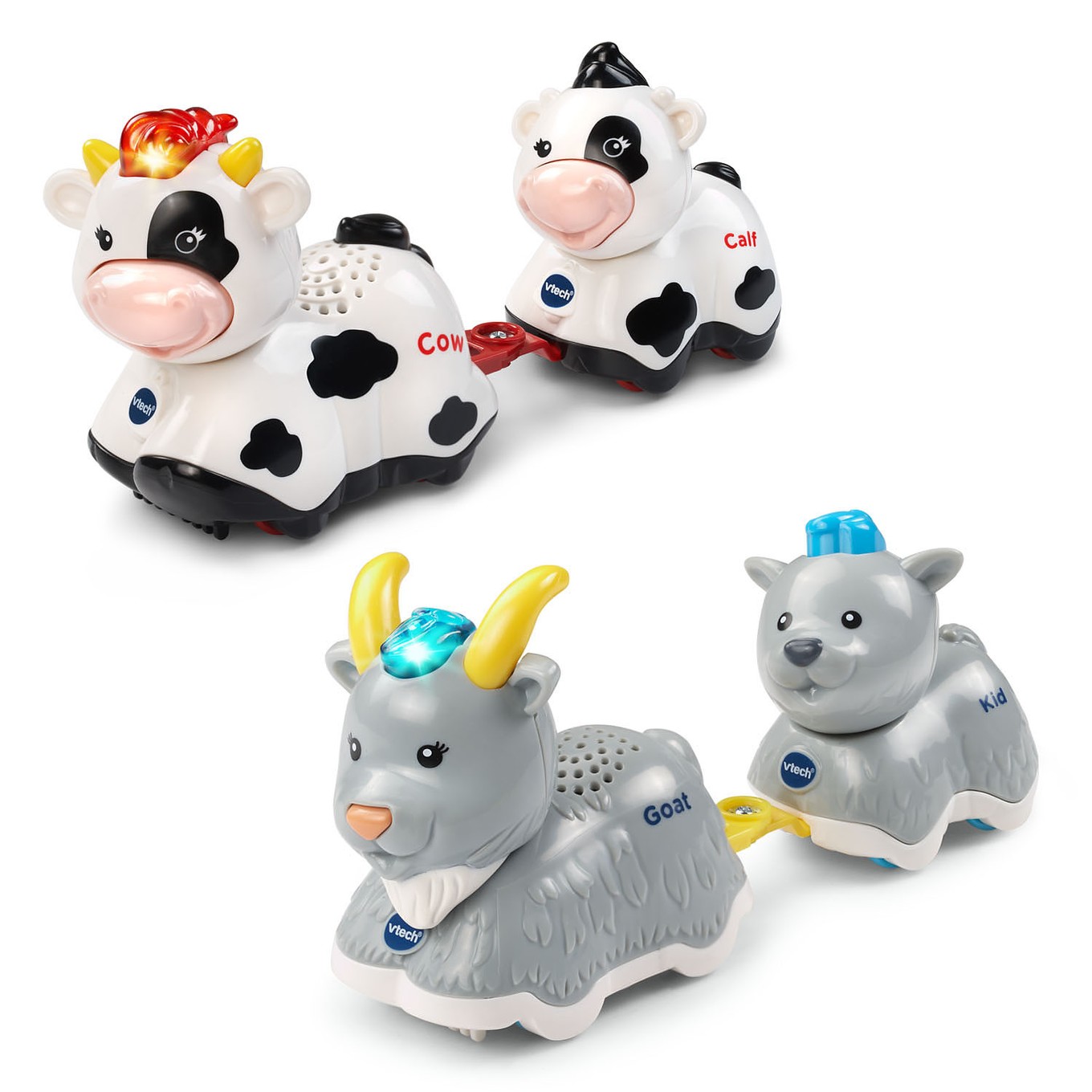 Go! Go! Smart Animals │ Cow & Calf and Horse & Foal │ VTech